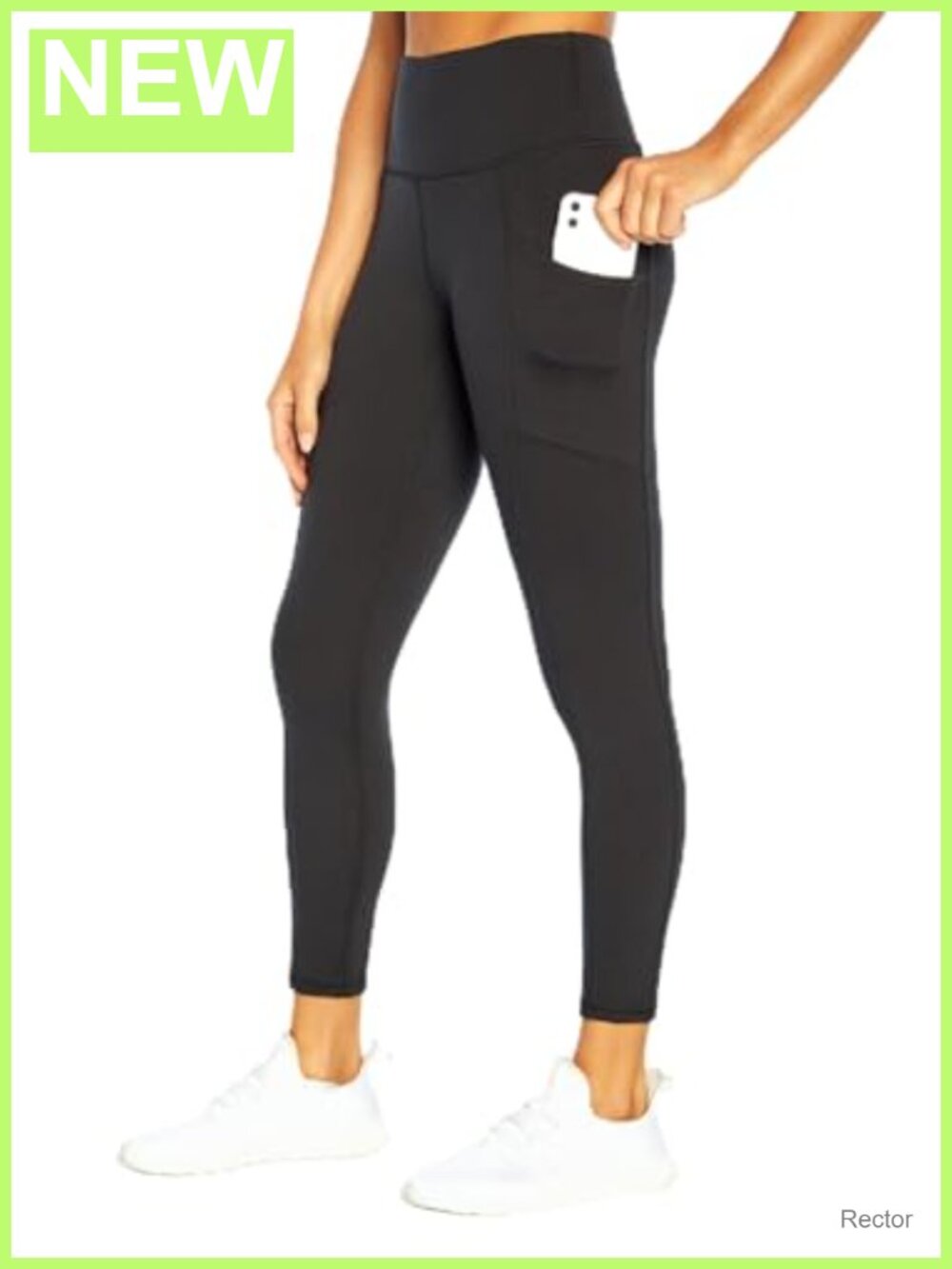 Tummy-Control High Rise Pocket Legging Athletic Ankle